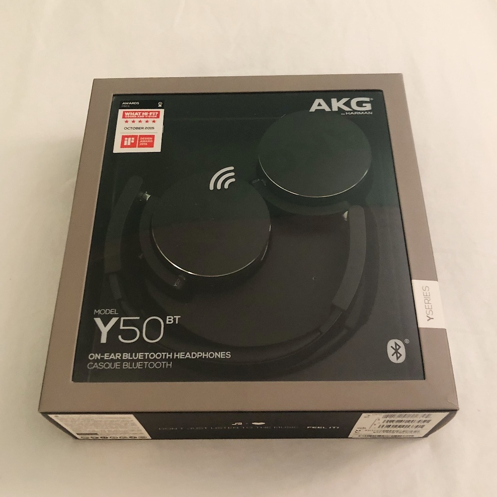 AKG Y50BT On-ear Bluetooth Headphones *NEW*